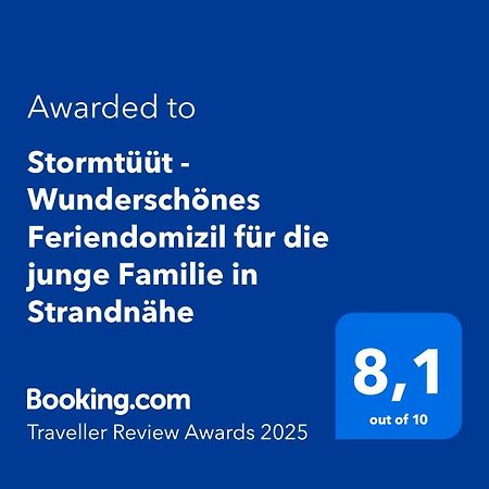 Stormtueuet - Wunderschoenes Feriendomizil Fuer Die Junge Familie In Strandnaehe Вангероге Екстериор снимка